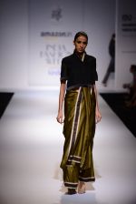 Model walk the ramp for Amalraj Sengupta on day 4 of Amazon India Fashion Week on 28th March 2015